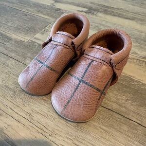 Freely picked Brown Leather Kids Shoes